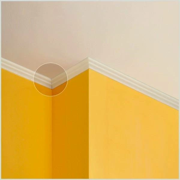 Wiesemann | Innenwinkel "Membrilla 04" | Polystyrol | 28 X 34 X 200 Mm | Weiß | Stuckleisten Winkel 4 Wiesemann | Innenwinkel "Membrilla 04" | Polystyrol | 28 X 34 X 200 Mm | Weiß | Stuckleisten Winkel – Bild 2