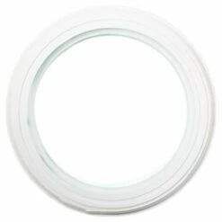 PROVISTON | Gips Rosette Exeter | Echter Gipsstuck | Ø36,8cm | Stuckrosette