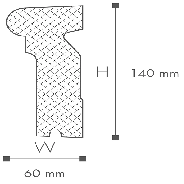 NMC | Fensterbank "Gladbeck" | FA13 DOMOSTYL | Fassadenstuck | 60 X 140 X 2000 Mm | Aussenstuck 4 NMC | Fensterbank "Gladbeck" | FA13 DOMOSTYL | Fassadenstuck | 60 X 140 X 2000 Mm | Aussenstuck – Bild 2