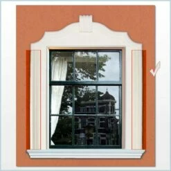 Wiesemann | Fassadenprofil "FP6" | Fassadenstuck | 44 X 87 X 2000 Mm | Innenstuck | Unbeschichtet -Profistuck Verkäufe file 7 10 1280x1280