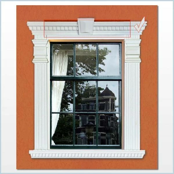 Wiesemann | Fassadenprofil "FP14-b" | Fassadenstuck | 64 X 137 X 2000 Mm | Außenstuck | Beschichtet 6 Wiesemann | Fassadenprofil "FP14-b" | Fassadenstuck | 64 X 137 X 2000 Mm | Außenstuck | Beschichtet – Bild 4