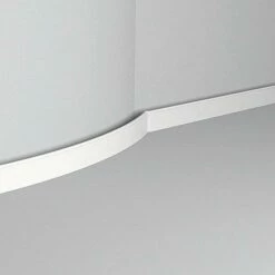 NMC | Fußbodenleiste "Eindhoven" FL1 Flex | WALLSTYL | 12 X 80 X 2000 Mm | Polystyrol | Flexibel -Profistuck Verkäufe floorstyl fl1 flex 1280x1280