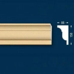 Wiesemann | Fassadenprofil "FP30-b" | Fassadenstuck | 88 X 158 X 2000 Mm | Außenstuck | Beschichtet -Profistuck Verkäufe fp30 126 p 2 1280x1280