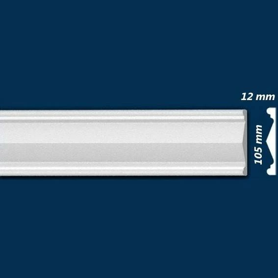 Wiesemann | Fassadenprofil "FP10" | Fassadenstuck | 12 X 105 X 2000 Mm | Innenstuck | Unbeschichtet 3 Wiesemann | Fassadenprofil "FP10" | Fassadenstuck | 12 X 105 X 2000 Mm | Innenstuck | Unbeschichtet