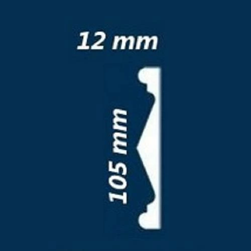 Wiesemann | Fassadenprofil "FP10" | Fassadenstuck | 12 X 105 X 2000 Mm | Innenstuck | Unbeschichtet 4 Wiesemann | Fassadenprofil "FP10" | Fassadenstuck | 12 X 105 X 2000 Mm | Innenstuck | Unbeschichtet – Bild 2