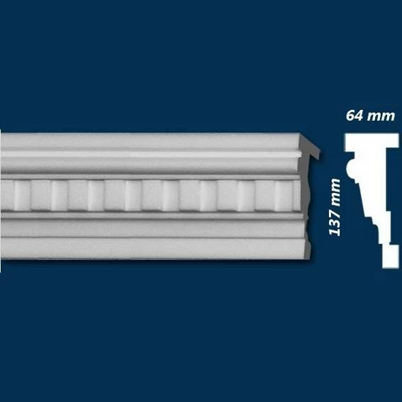 Wiesemann | Fassadenprofil "FP14" | Fassadenstuck | 64 X 137 X 2000 Mm | Innenstuck | Unbeschichtet 3 Wiesemann | Fassadenprofil "FP14" | Fassadenstuck | 64 X 137 X 2000 Mm | Innenstuck | Unbeschichtet