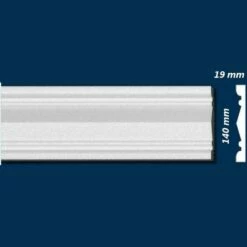 Wiesemann | Fassadenprofil "FP19" | Fassadenstuck | 19 X 140 X 2000 Mm | Innenstuck | Unbeschichtet -Profistuck Verkäufe fp 19 unbeschichtet 1280x1280