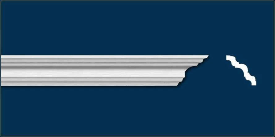 Wiesemann | Außenwinkel "Frankfurt 17" | Polystyrol | 46 X 46 X 200 Mm | Weiß | Stuckleisten Winkel 6 Wiesemann | Außenwinkel "Frankfurt 17" | Polystyrol | 46 X 46 X 200 Mm | Weiß | Stuckleisten Winkel – Bild 4