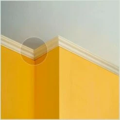 Wiesemann | Innenwinkel "Frankfurt 17" | Polystyrol | 46 X 46 X 200 Mm | Weiß | Stuckleisten Winkel -Profistuck Verkäufe frankfurt 17 innenwinkel bild 1280x1280