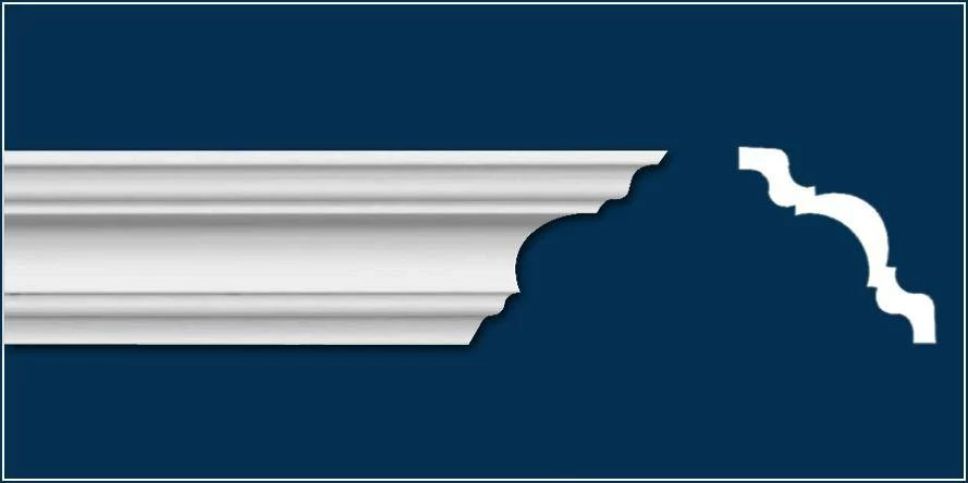 Wiesemann | Außenwinkel "Frankfurt 18" | Polystyrol | 71 X 71 X 200 Mm | Weiß | Stuckleisten Winkel 6 Wiesemann | Außenwinkel "Frankfurt 18" | Polystyrol | 71 X 71 X 200 Mm | Weiß | Stuckleisten Winkel – Bild 4