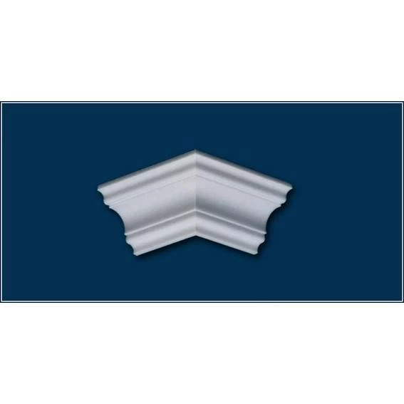 Wiesemann | Außenwinkel "Frankfurt 18" | Polystyrol | 71 X 71 X 200 Mm | Weiß | Stuckleisten Winkel 4 Wiesemann | Außenwinkel "Frankfurt 18" | Polystyrol | 71 X 71 X 200 Mm | Weiß | Stuckleisten Winkel – Bild 2