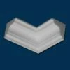 Wiesemann | Innenwinkel "Frankfurt 18" | Polystyrol | 71 X 71 X 200 Mm | Weiß | Stuckleisten Winkel