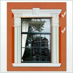 Wiesemann | Fassadenprofil "FP19" | Fassadenstuck | 19 X 140 X 2000 Mm | Innenstuck | Unbeschichtet -Profistuck Verkäufe georgetown 112 fassadenprofil 1280x1280