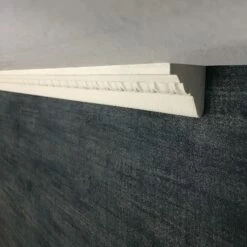 PROVISTON | Gipsleiste Bochum | Echter Gipsstuck | 48 X 48 X 1000 Mm | Stuckleisten Aus Gips