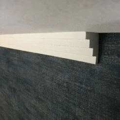 PROVISTON | Gipsleiste Hamburg | Echter Gipsstuck | 40 X 60 X 1030 Mm | Stuckleisten Aus Gips