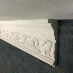 PROVISTON | Gipsleiste Wuppertal | Echter Gipsstuck | 50 X 150 X 1200 Mm | Stuckleisten Aus Gips