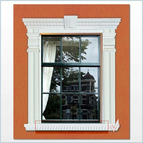 Wiesemann | Fensterbankprofil "FB2" | Fassadenstuck | 76 X 74 X 2000 Mm | Innenstuck | Unbeschichtet 6 Wiesemann | Fensterbankprofil "FB2" | Fassadenstuck | 76 X 74 X 2000 Mm | Innenstuck | Unbeschichtet – Bild 4