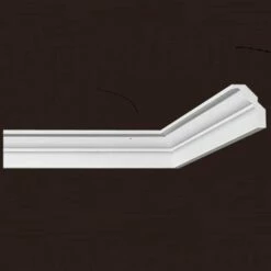 NMC | Außenwinkel "La Rochelle" | Polyurethan | 60 X 50 X 200 Mm | Weiß | Stuckleisten Winkel