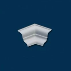 Titelseite 37 Wiesemann | Außenwinkel "Budapest 42" | Polystyrol | 106 X 96 X 200 Mm | Weiß | Stuckleisten Winkel