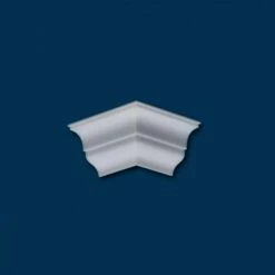 Wiesemann | Außenwinkel "Budapest 41" | Polystyrol | 87 X 78 X 200 Mm | Weiß | Stuckleisten Winkel