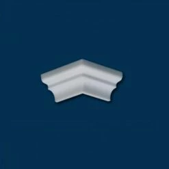 Wiesemann | Außenwinkel "Eindhoven 06" | Polystyrol | 76 X 61 X 200 Mm | Weiß | Stuckleisten Winkel