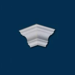 Wiesemann | Außenwinkel "Baberi 09" | Polystyrol | 103 X 103 X 200 Mm | Weiß | Stuckleisten Winkel