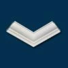 Marbet | Innenwinkel "Marbet B7" | Polystyrol | 53 X 53 X 200 Mm | Weiß | Stuckleisten Winkel