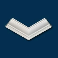 Marbet | Innenwinkel "Marbet B7" | Polystyrol | 53 X 53 X 200 Mm | Weiß | Stuckleisten Winkel