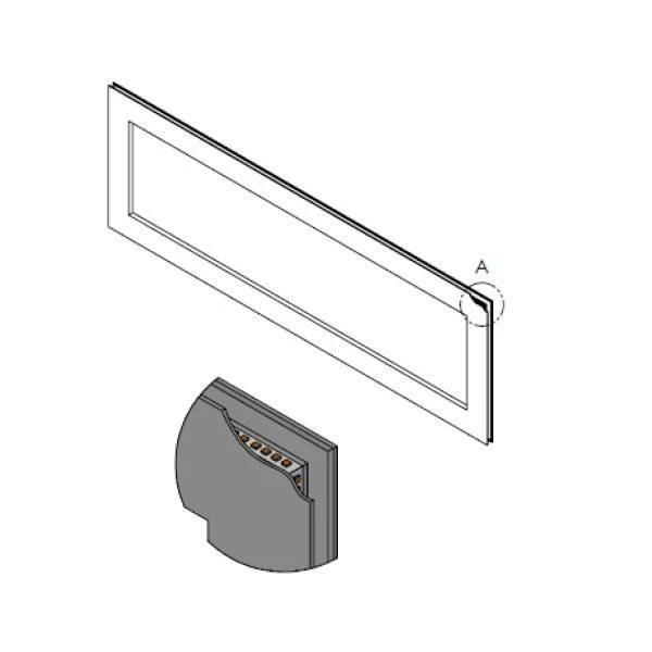 NMC | Lichtrahmen Für Wandpaneele | ARSTYL® | Aluminium | 360 X 1113 X 16 Mm | LED Wandelement 4 NMC | Lichtrahmen Für Wandpaneele | ARSTYL® | Aluminium | 360 X 1113 X 16 Mm | LED Wandelement – Bild 2