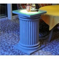 Wiesemann | Dekosäule "Lipari 386" | 480 X 768 Mm | Stucksäule | Beschichtet | Beleuchtet -Profistuck Verkäufe lipari 386 1 b blau 1 1280x1280