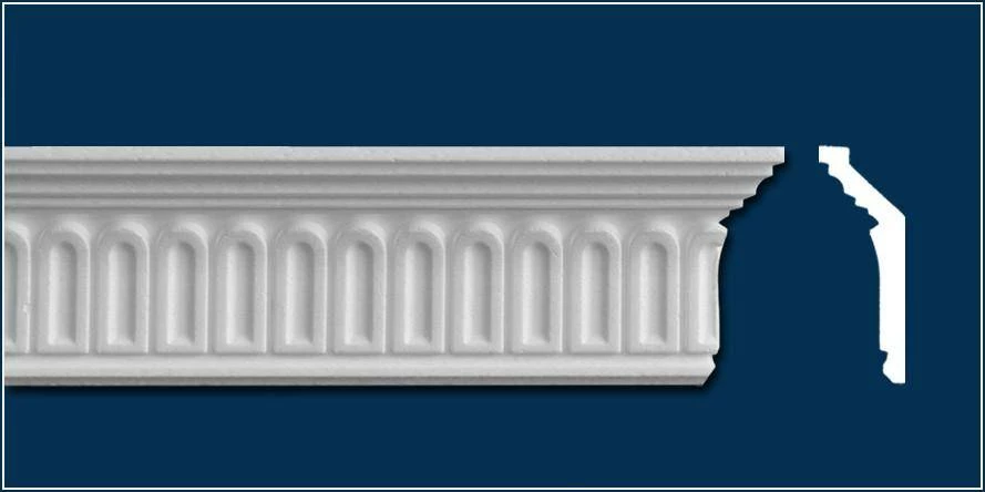 Marbet | Innenwinkel "Marbet B19" | Polystyrol | 75 X 29 X 200 Mm | Weiß | Stuckleisten Winkel 5 Marbet | Innenwinkel "Marbet B19" | Polystyrol | 75 X 29 X 200 Mm | Weiß | Stuckleisten Winkel – Bild 3