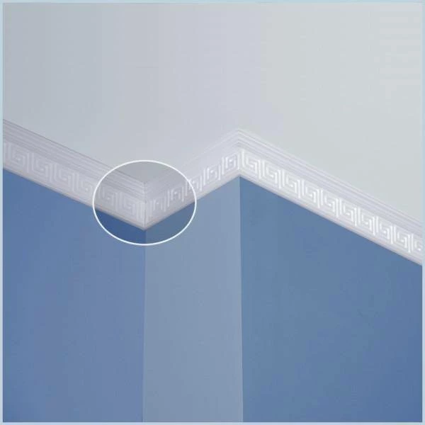 Marbet | Innenwinkel "Marbet B21" | Polystyrol | 73 X 28 X 200 Mm | Weiß | Stuckleisten Winkel 5 Marbet | Innenwinkel "Marbet B21" | Polystyrol | 73 X 28 X 200 Mm | Weiß | Stuckleisten Winkel – Bild 3