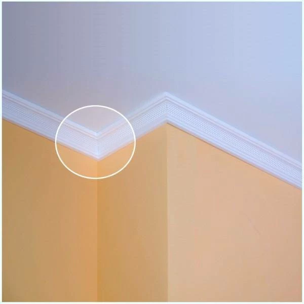 Marbet | Innenwinkel "Marbet B3" | Polystyrol | 46 X 46 X 200 Mm | Weiß | Stuckleisten Winkel 4 Marbet | Innenwinkel "Marbet B3" | Polystyrol | 46 X 46 X 200 Mm | Weiß | Stuckleisten Winkel – Bild 2