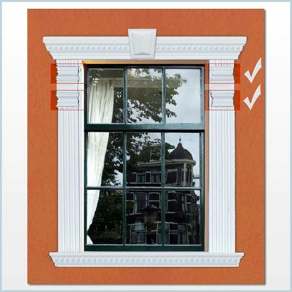 Wiesemann | Schlussstein "Marcus 100-K2" | Zierelement | 18 X 93 X 140 Mm | Fassade | Beschichtet 6 Wiesemann | Schlussstein "Marcus 100-K2" | Zierelement | 18 X 93 X 140 Mm | Fassade | Beschichtet – Bild 4