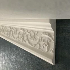 PROVISTON | Gipsleiste Nürnberg | Echter Gipsstuck | 35 X 145 X 970 Mm | Stuckleisten Aus Gips