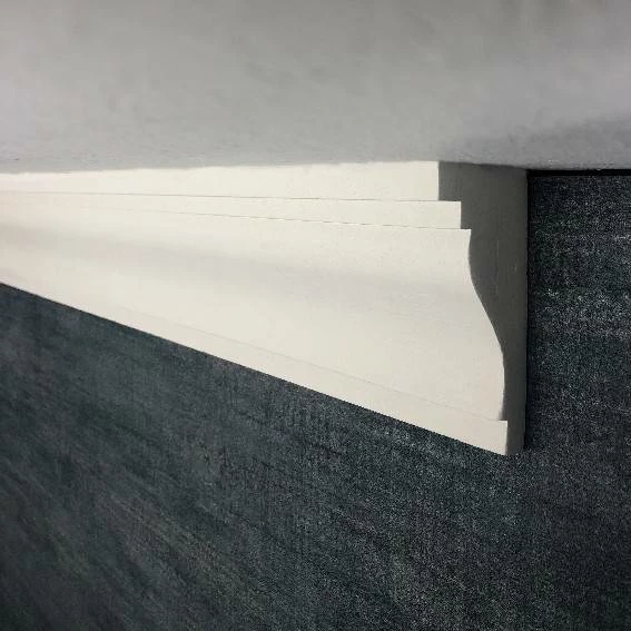 PROVISTON | Gipsleiste Potsdam | Echter Gipsstuck | 50 X 98 X 1000 Mm | Stuckleisten Aus Gips 3 PROVISTON | Gipsleiste Potsdam | Echter Gipsstuck | 50 X 98 X 1000 Mm | Stuckleisten Aus Gips