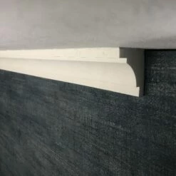 PROVISTON | Gipsleiste Darmstadt | Echter Gipsstuck | 50 X 60 X 1000 Mm | Stuckleisten Aus Gips