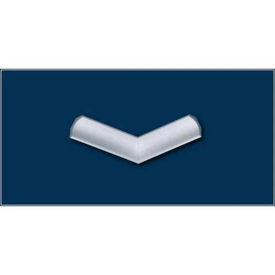 Wiesemann | Innenwinkel "Monaco 01" | Polystyrol | 34 X 34 X 200 Mm | Weiß | Stuckleisten Winkel 4 Wiesemann | Innenwinkel "Monaco 01" | Polystyrol | 34 X 34 X 200 Mm | Weiß | Stuckleisten Winkel – Bild 2