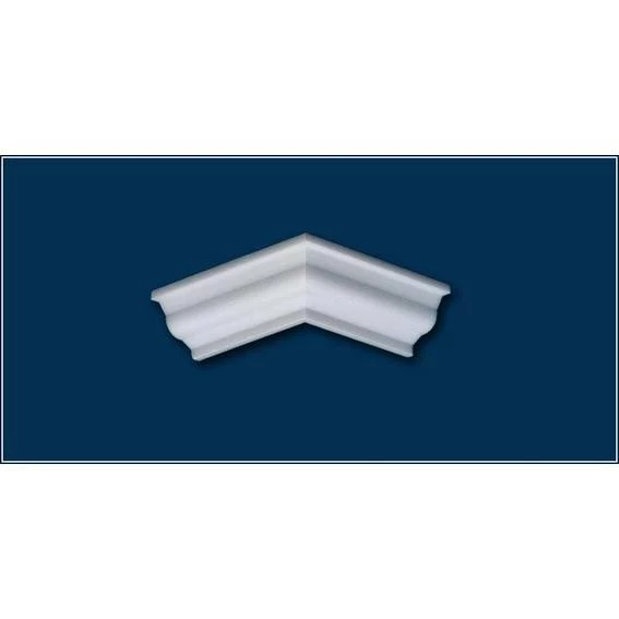 Wiesemann | Außenwinkel "Napoli 19" | Polystyrol | 49 X 50 X 200 Mm | Weiß | Stuckleisten Winkel 4 Wiesemann | Außenwinkel "Napoli 19" | Polystyrol | 49 X 50 X 200 Mm | Weiß | Stuckleisten Winkel – Bild 2