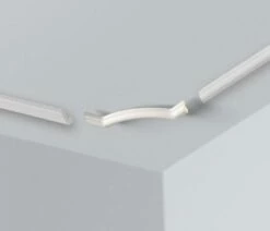 NMC | Zierleistenecke "Bregenz 1" | Polystyrol | O16 NOMASTYL Plus | 130 X 130 Mm | Set Mit 4 Ecken -Profistuck Verkäufe o16 2 1280x1280