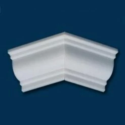 Wiesemann | Außenwinkel "Paris 34" | Polystyrol | 105 X 105 X 200 Mm | Weiß | Stuckleisten Winkel