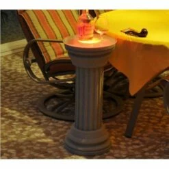 Wiesemann | Dekosäule "Rosarno 166" | 310 X 660 Mm | Stucksäule | Beschichtet | Beleuchtet -Profistuck Verkäufe rosarno 166 1 b rot 1280x1280