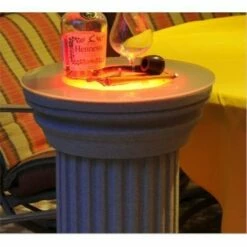 Wiesemann | Dekosäule "Rosarno 266" | 410 X 768 Mm | Stucksäule | Beschichtet | Beleuchtet -Profistuck Verkäufe rosarno 266 1 b rot 1280x1280