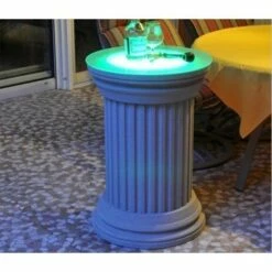 Wiesemann | Dekosäule "Rosarno 386" | 527 X 755 Mm | Stucksäule | Beschichtet | Beleuchtet -Profistuck Verkäufe rosarno 386 1 b gr n 1280x1280