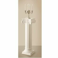 Wiesemann | Säulenkapitell "Classic" | Polystyrol | 345 X 130 Mm | Dekosäulenkopf | Zierelement -Profistuck Verkäufe s ule kanneliert klein 1 1 1280x1280