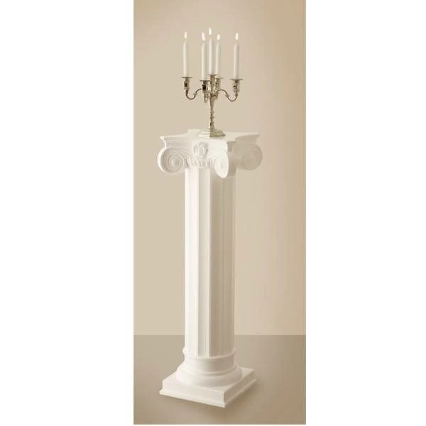 Wiesemann | Halbsäulenschaft "Classic" | Polystyrol | 220 X 835 Mm | Dekosäule | Kanneliert 5 Wiesemann | Halbsäulenschaft "Classic" | Polystyrol | 220 X 835 Mm | Dekosäule | Kanneliert – Bild 3