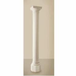 Wiesemann | Halbsäulenschaft "Classic" | Polystyrol | 220 X 835 Mm | Dekosäule | Glatt -Profistuck Verkäufe s ule komplett glatt 4 1280x1280