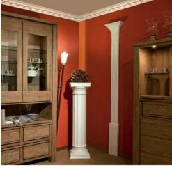 Wiesemann | Halbsäulenschaft "Classic" | Polystyrol | 220 X 835 Mm | Dekosäule | Kanneliert 9 Wiesemann | Halbsäulenschaft "Classic" | Polystyrol | 220 X 835 Mm | Dekosäule | Kanneliert -Profistuck Verkäufe s ule raumbild klein 1 1 1280x1280