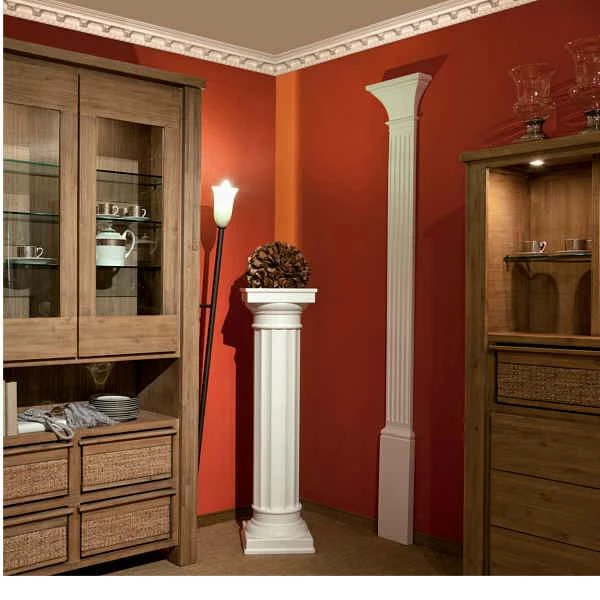 Wiesemann | Halbsäulenschaft "Classic" | Polystyrol | 220 X 835 Mm | Dekosäule | Kanneliert 6 Wiesemann | Halbsäulenschaft "Classic" | Polystyrol | 220 X 835 Mm | Dekosäule | Kanneliert – Bild 4