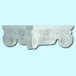 NMC | Pilaster Kapitell "Chambéry 2 | CS3 ARSTYL | Polyurethan | 420 X 180 Mm | Stucksäule | Dekosäu